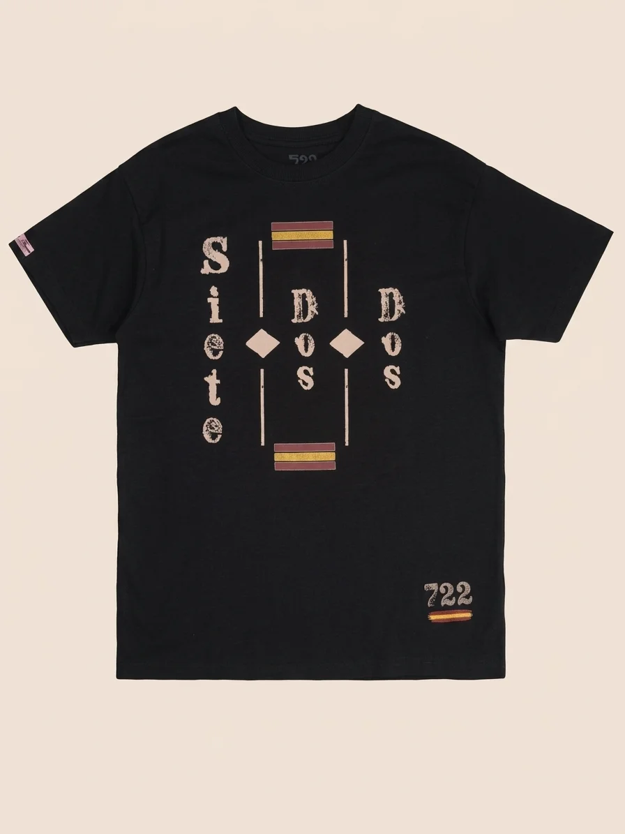 Camiseta Siete · Dos · Dos